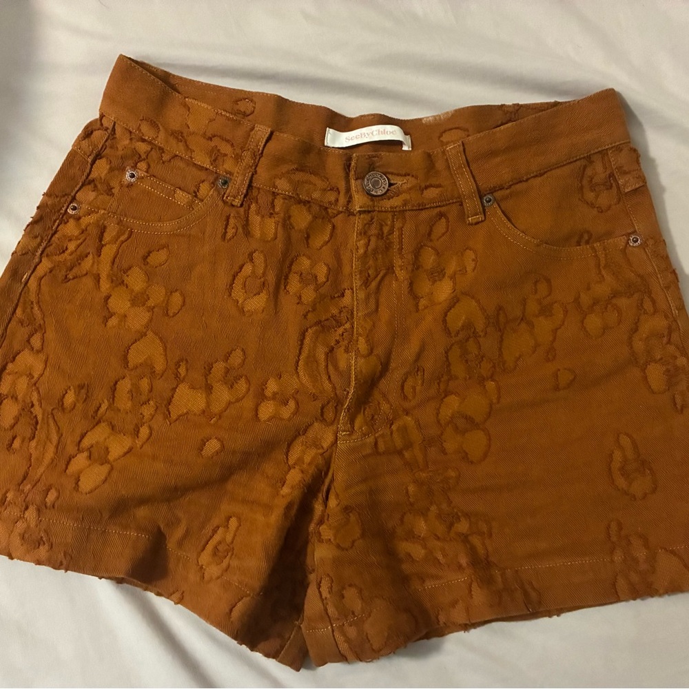 SeeByCholé Women's Burnt Orange Shorts